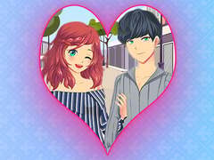 Xogo Romantic Anime Couples Dress Up Game