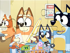 Xogo Jigsaw Puzzle: Bluey Shopping Day
