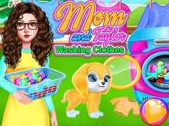 Xogo Mom And Taylor Washing Clothes