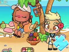Xogo Jigsaw Puzzle: Avatar World Sunbathing