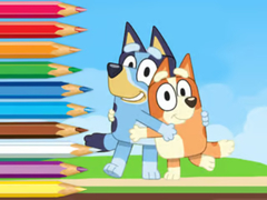 Xogo Coloring Book: Bluey And Bingo Holiday