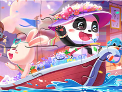 Xogo Jigsaw Puzzle: Baby Panda Fiesta