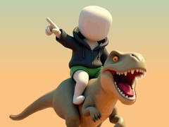 Xogo Stickman. Dinosaur Arena