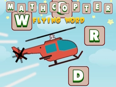 Xogo Mathcopter flying Word