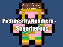 Xogo Pictures by Numbers - Superheroes