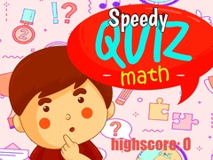 Xogo Speedy Quiz Maths