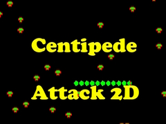 Xogo Centipede Attack 2D