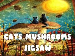 Xogo Cats Mushrooms Jigsaw