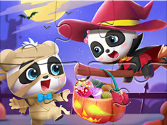 Xogo Jigsaw Puzzle: Baby Panda Halloween