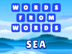Xogo Words from words: Sea