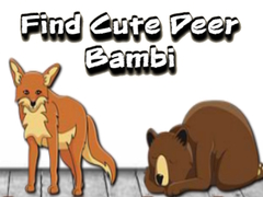 Xogo Find Cute Deer Bambi
