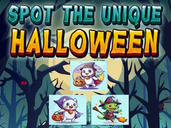 Xogo Spot the Unique Halloween