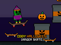 Xogo Obby Halloween Danger Skate