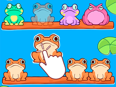 Xogo Sorting frogs