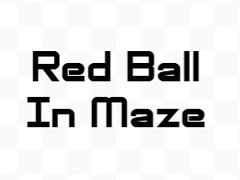 Xogo Red Ball In Maze