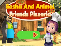 Xogo Sasha And Animal Friends Pizzeria