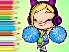 Xogo Coloring Book: Avatar World Cheerleader