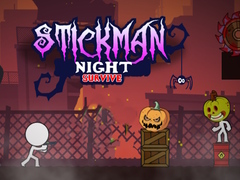 Xogo Stickman Night Survive