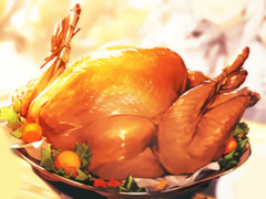 Xogo Jigsaw Puzzle: Thanksgiving Harvest Dinner