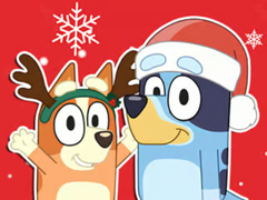 Xogo Jigsaw Puzzle: Bluey Christmas Gift