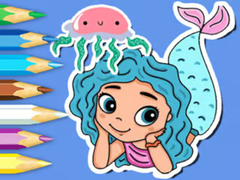 Xogo Coloring Book: Jellyfish Mermaid