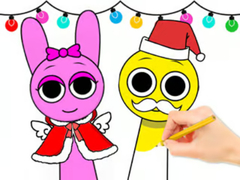 Xogo Coloring Book: Sprunki Christmas