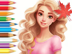 Xogo Coloring Book: Barbie Autumn Tale