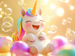 Xogo Jigsaw Puzzle: Unicorn Bubble Fun