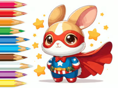 Xogo Coloring Book: Super Rabbit
