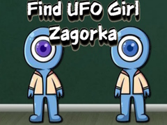 Xogo Find UFO Girl Zagorka