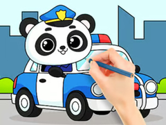 Xogo Coloring Book: Police Panda