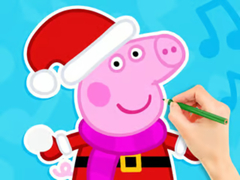 Xogo Coloring Book: Peppa Pig Snowman