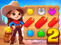 Xogo Wild West Match 2: The Gold Rush