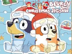 Xogo Bluey Christmas Jigsaw