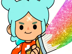 Xogo Coloring Book: Toca Boca Rita