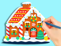 Xogo Coloring Book: Gingerbread Hut