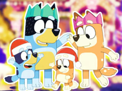 Xogo Jigsaw Puzzle: Bluey Family Xmas Eve