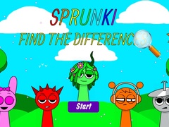 Xogo Sprunki Find The Differences