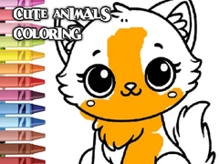 Xogo Cute Animals Coloring