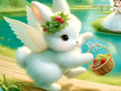 Xogo Jigsaw Puzzle: Angel Bunny