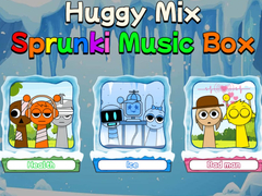 Xogo Huggy Mix Sprunki Music Box