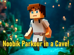 Xogo Noobik Parkour in a Cave!