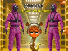 Xogo Squid Game Sprunki Escaped Backrooms