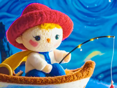 Xogo Jigsaw Puzzle: Starry Night Fishing