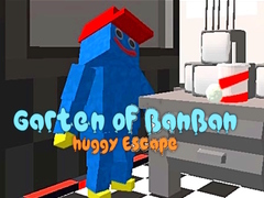 Xogo Garten of BanBan huggy Escape