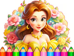Xogo Coloring Book: Flower Dress Up