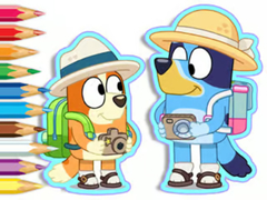 Xogo Coloring Book: Bluey Camping