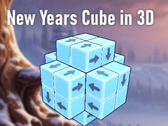 Xogo New Years Cube in 3D
