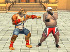 Xogo Bodybuilder Karate Fighting