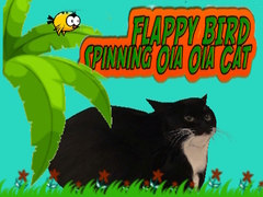 Xogo Flappy Bird Spinning oia oia Cat